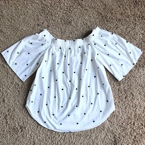 H&M off the shoulder top